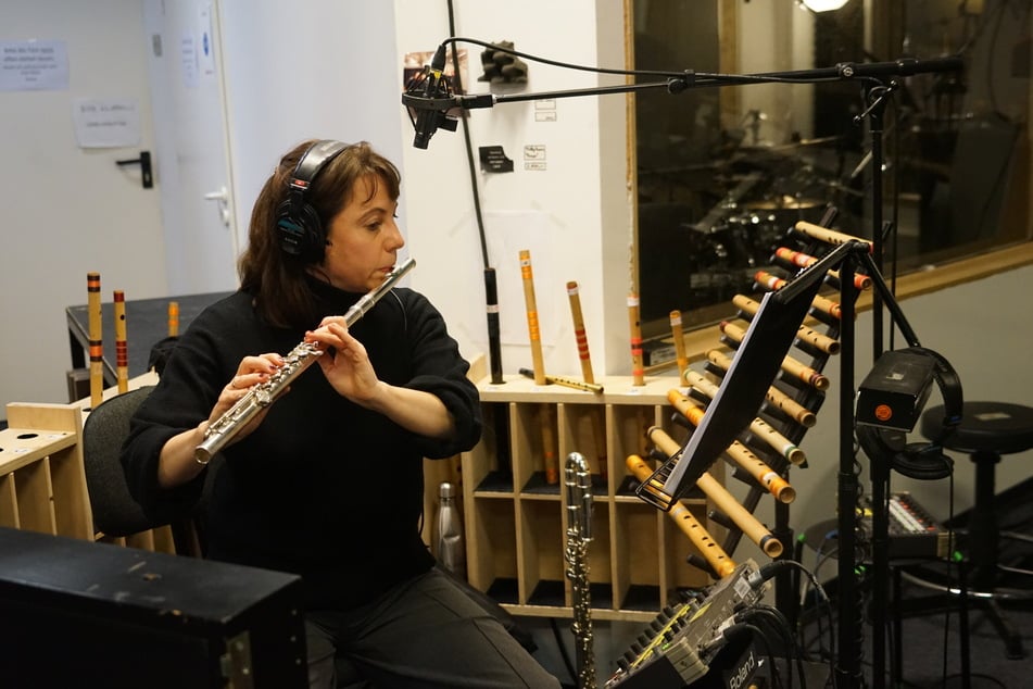 Ein besonderer Einblick hinter die Kulissen des Orchesters: Für den charakteristischen Sound von Tarzan werden ganze 14 verschiedene Flöten gespielt.