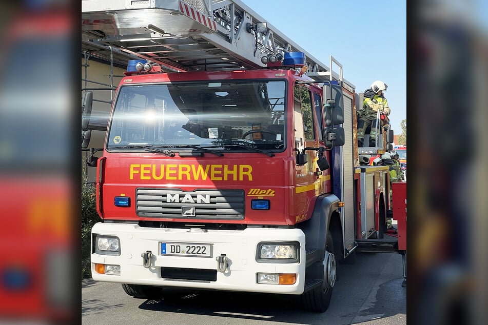 Die Feuerwehr rückte am heutigen Montag in die Spitzbergstraße aus.