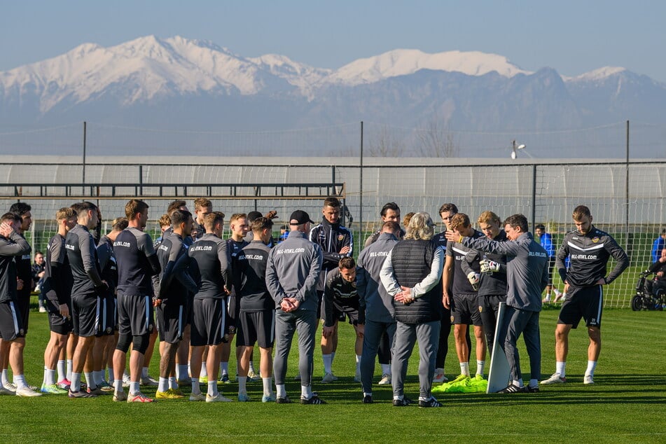 Schon in der Türkei im Januar legte Trainer Thomas Stamm (42) den Fokus auf intensive Trainingseinheiten.