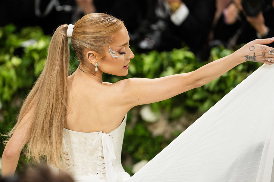 Ariana Grande says she's never felt more beautiful than during the 2024 Met Gala.