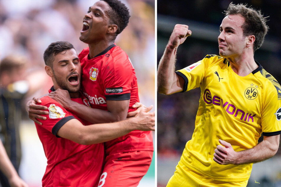 Hertha BSC ist angeblich an Mario Götze (r.) und Wendell (2.v.l.) interessiert.