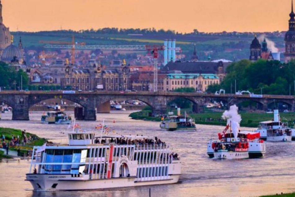 Die Riverboat-Shuffle ist am 19. Mai das absolute Highlight des Festivals.