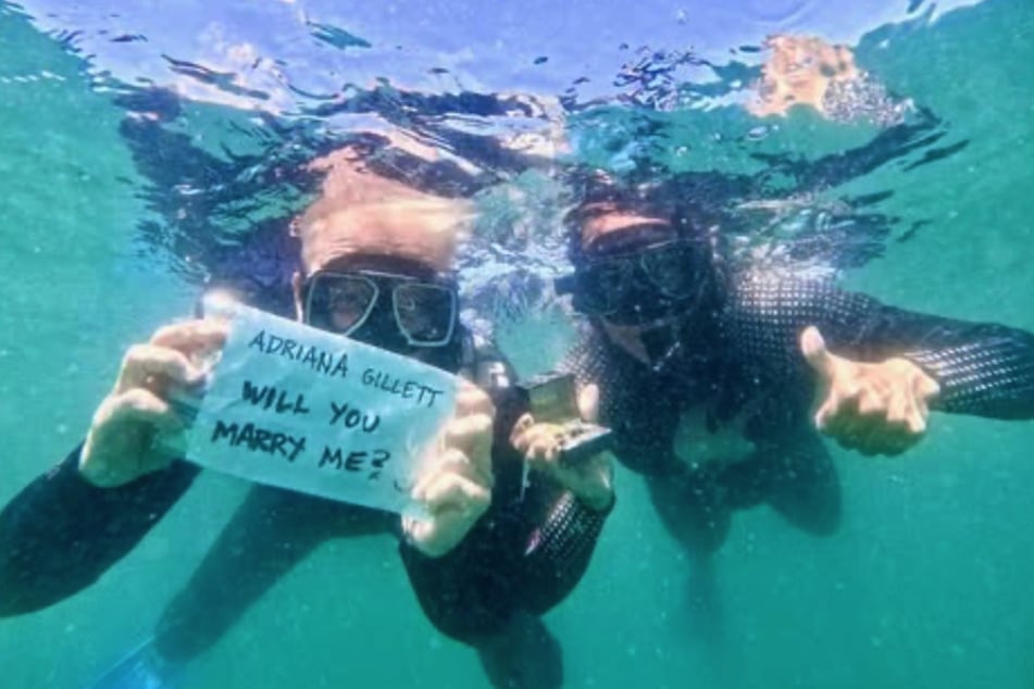 James Hetfield (62) und Adriana Gillett (46) haben sich unter Wasser verlobt!