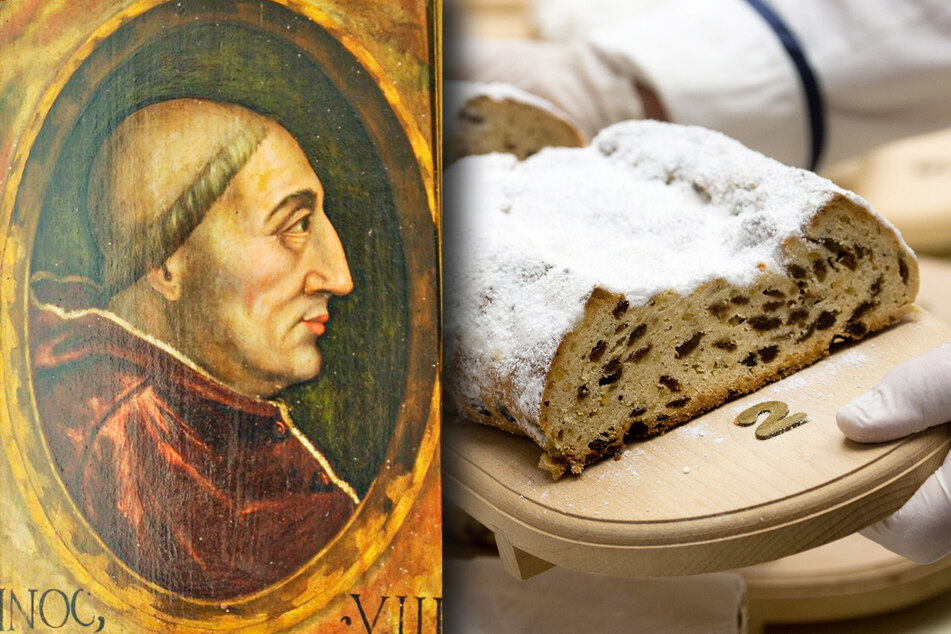 Papst Innozenz VIII. gestattete den Sachsen im Advent, Butter für ihren Stollen zu verwenden.