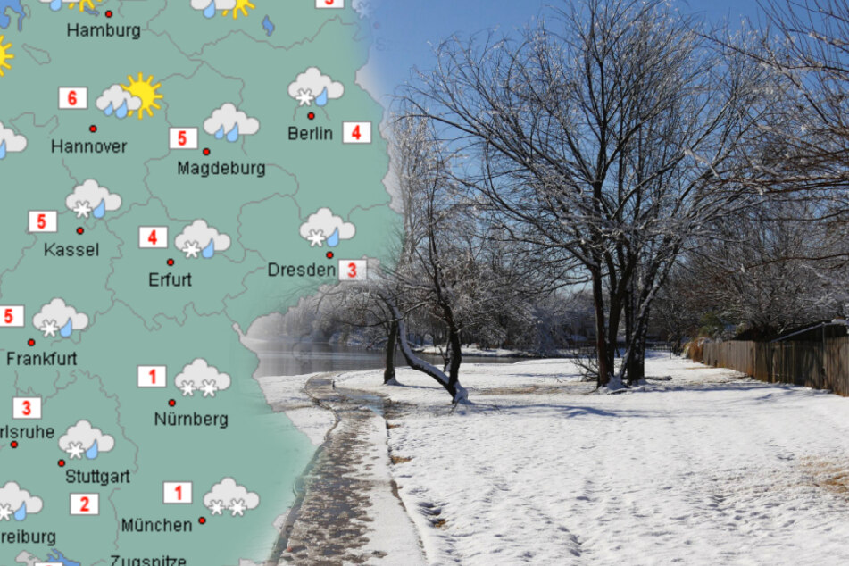 Kalt und ungemütlich: So wird das Wetter in Deutschland zum Wochenstart