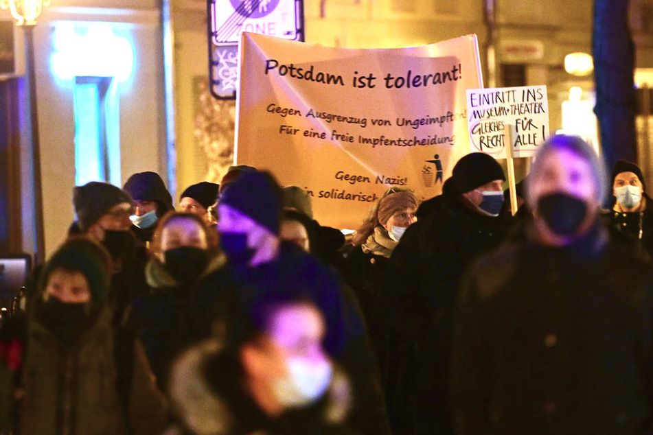 Am Montagabend haben sich in Brandenburg mehrere Tausend Menschen für Protestkundgebungen zusammengefunden. (Archivfoto)