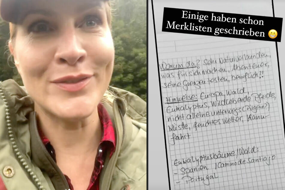 Schon im Juli hatte Judith Rakers (45) ihre Fans zum Rätseln aufgerufen.