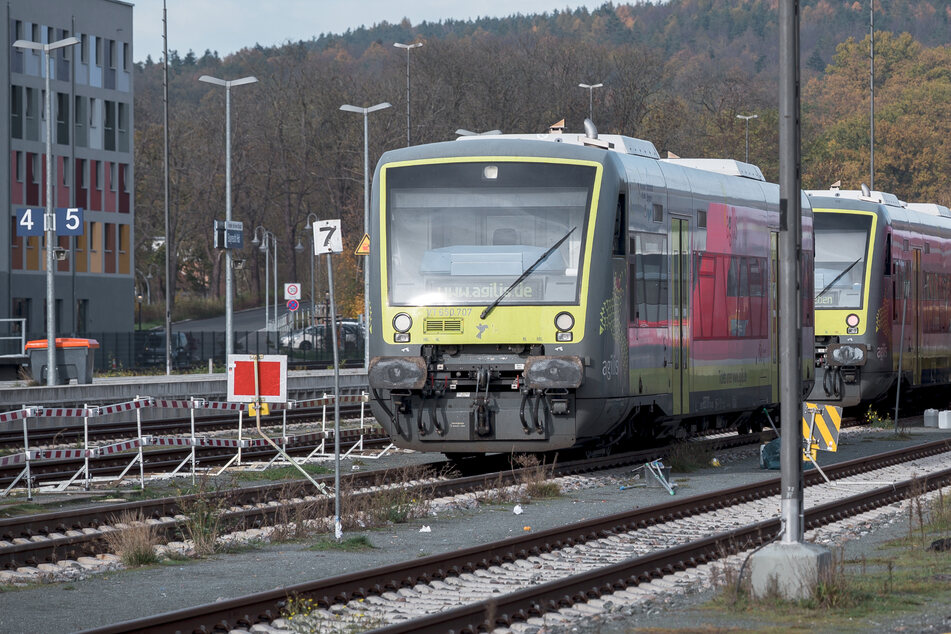 Der Vorfall ereignete sich in einem Zug der Eisenbahngesellschaft "agilis". (Symbolbild)