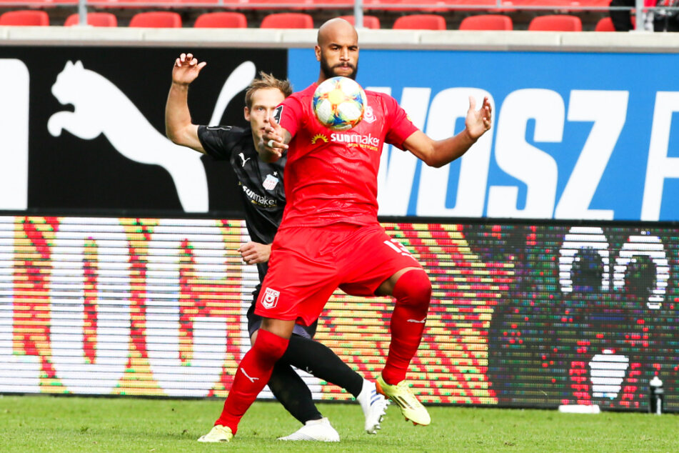 Terrence Boyds Tor-Knoten löste sich gegen Waldhof Mannheim mit einem Treffer und einer Vorlage endlich wieder. (Archivbild)