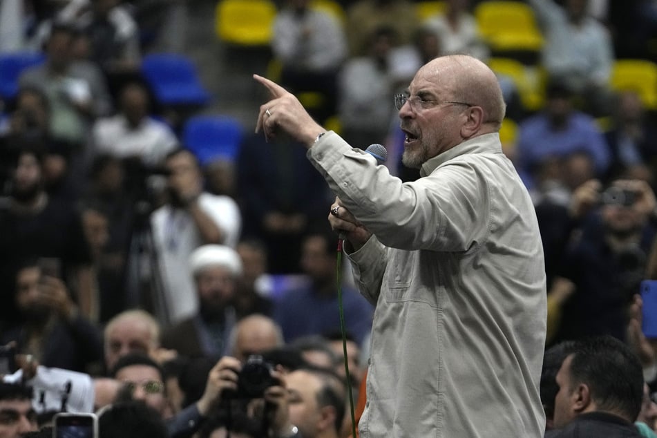 Der iranische Parlamentspräsident Mohammed Bagher Ghalibaf.