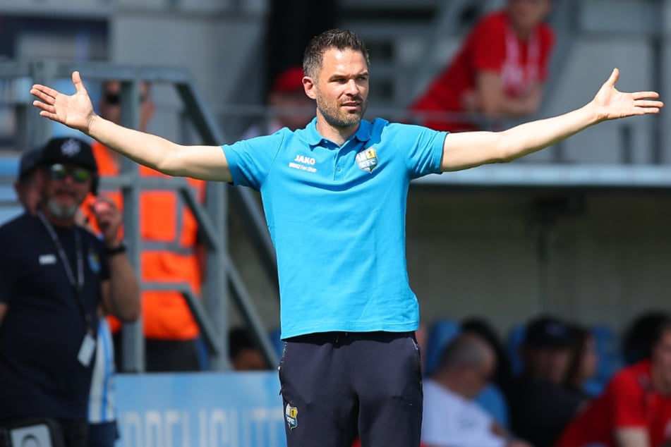 CFC-Trainer Benjamin Duda (36) will am Freitag in Eilenburg nichts herschenken. Das verbietet schon der Respekt der Eilenburger Konkurrenz über.