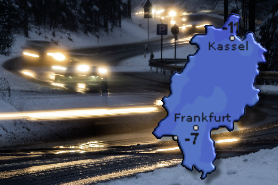 Winter in Hessen: Rekord-Kälte, dann kommt das Glatteis