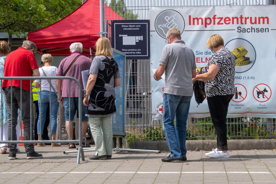 Das Leipziger Impfzentrum ist mit den im Schnitt meisten Impfungen pro Tag das größte in Sachsen.