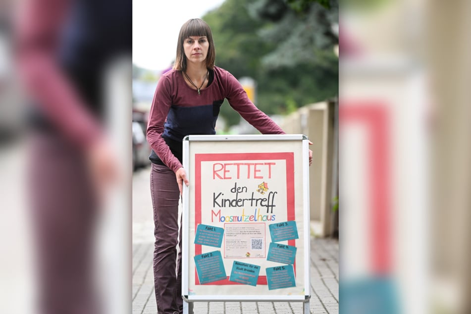 Sozialpädagogin Claudia Elle (40) setzt sich für die Rettung des "Moosies" ein.