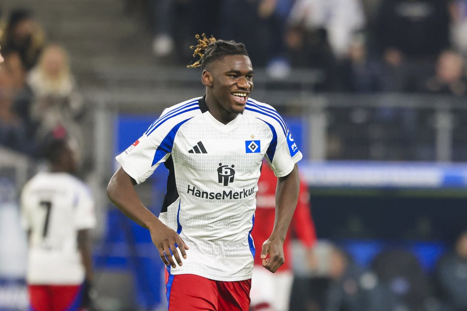 HSV-Talent Fabio Baldé (19) freut sich auf die Bundesliga-Stars, gegen die er sonst nur bei Fifa spielt.