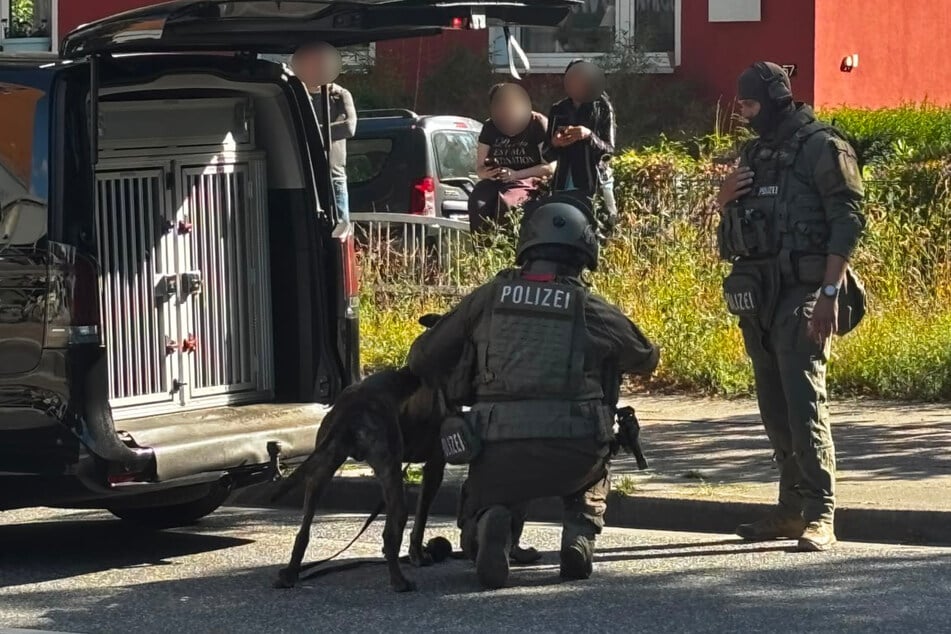 Mit Schusswaffe auf dem Balkon? SEK-Einsatz in Hamburg