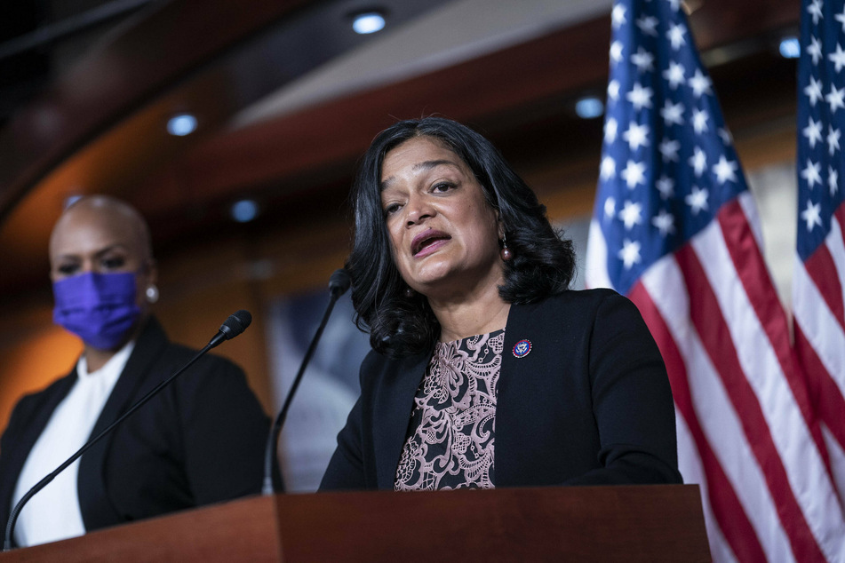 Congressional Progressive Caucus Chair Pramila Jayapal and 47 other colleagues signed a letter urging the Biden administration to unfreeze Afghan assets.