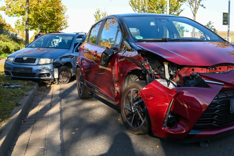 Stau im Leipziger Nordosten: Verletzte nach Fahrspurwechsel