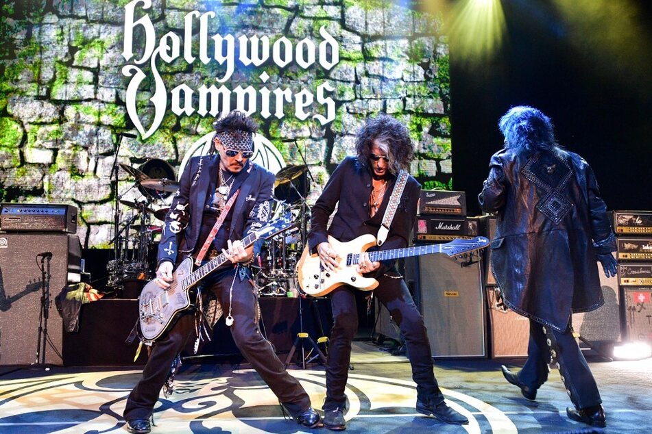 Johnny Depp, Joe Perry, and Alice Cooper of The Hollywood Vampires have upcoming shows scheduled in Poland, Germany, and Boston.