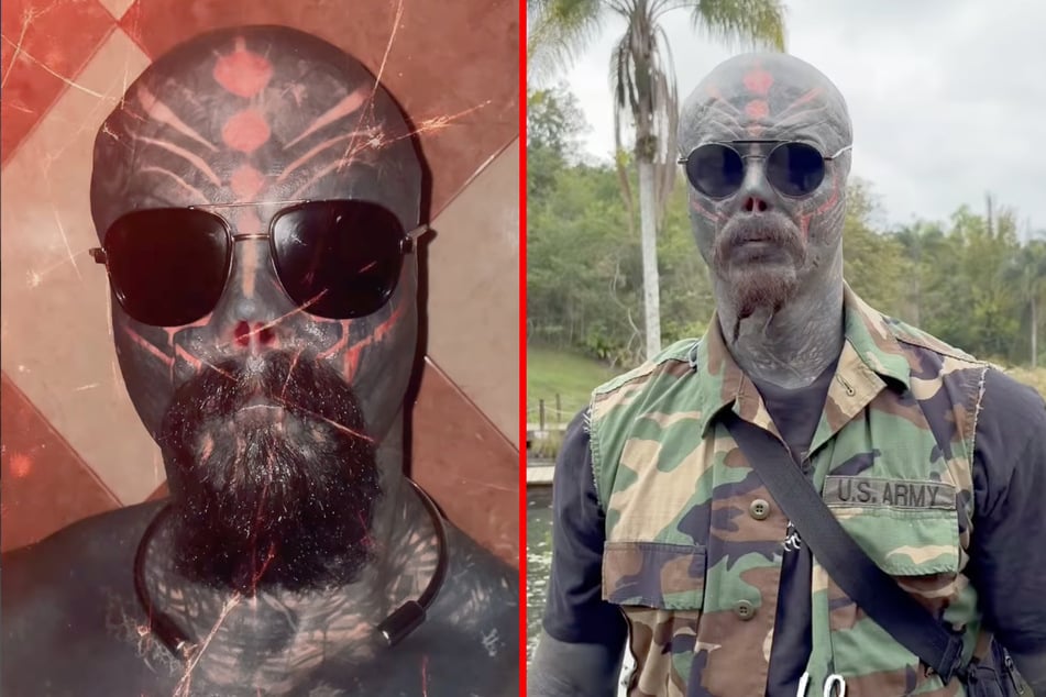 Anthony "Black Alien" Loffredo has returned to the body modification game with a series of radical and gruesome scarifications.