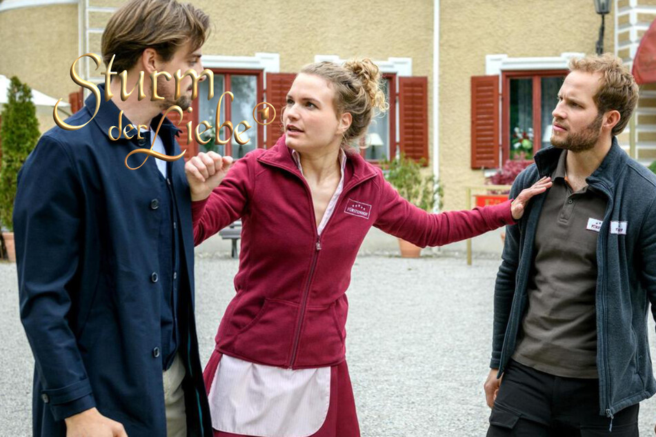 Sturm der Liebe: Streit bei "Sturm der Liebe" eskaliert: Hannes und Florian in handfestem Gerangel