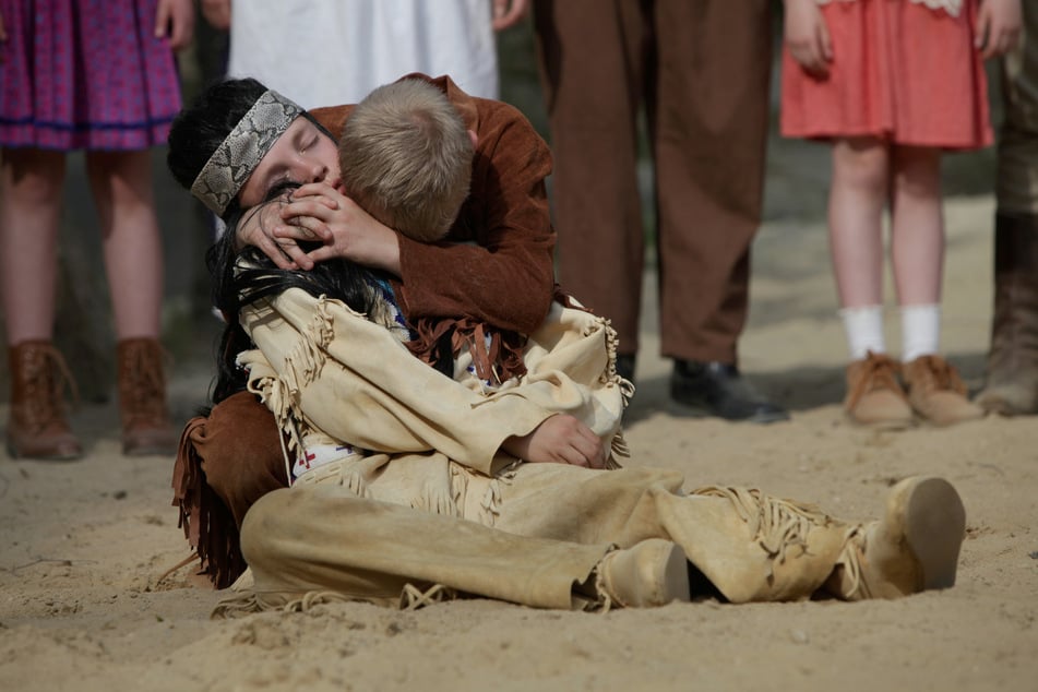 Im vergangenen Jahr starb Lennard in "Winnetou III" den mitreißenden Bühnentod.