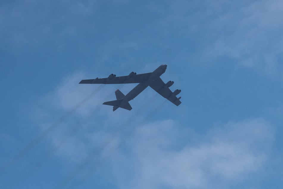 The passenger jet pilot said he was not informed about the presence of the B-52 bomber.