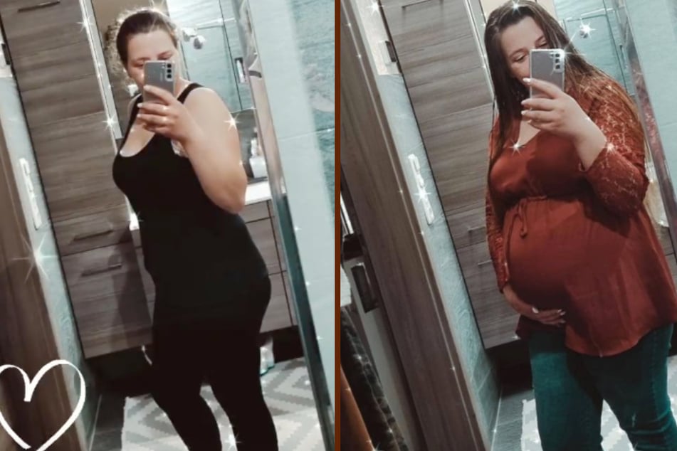 Sarafina Wollny (26) ist erstaunt von ihren körperlichen Veränderungen. Nach der Entbindung wiegt die 26-Jährige zwölf Kilogramm weniger als vor der Schwangerschaft.