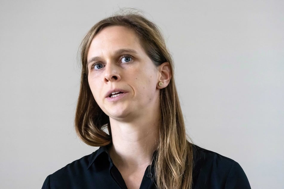 Aline Clausing (36) erläuterte die Pläne von eins Energie.