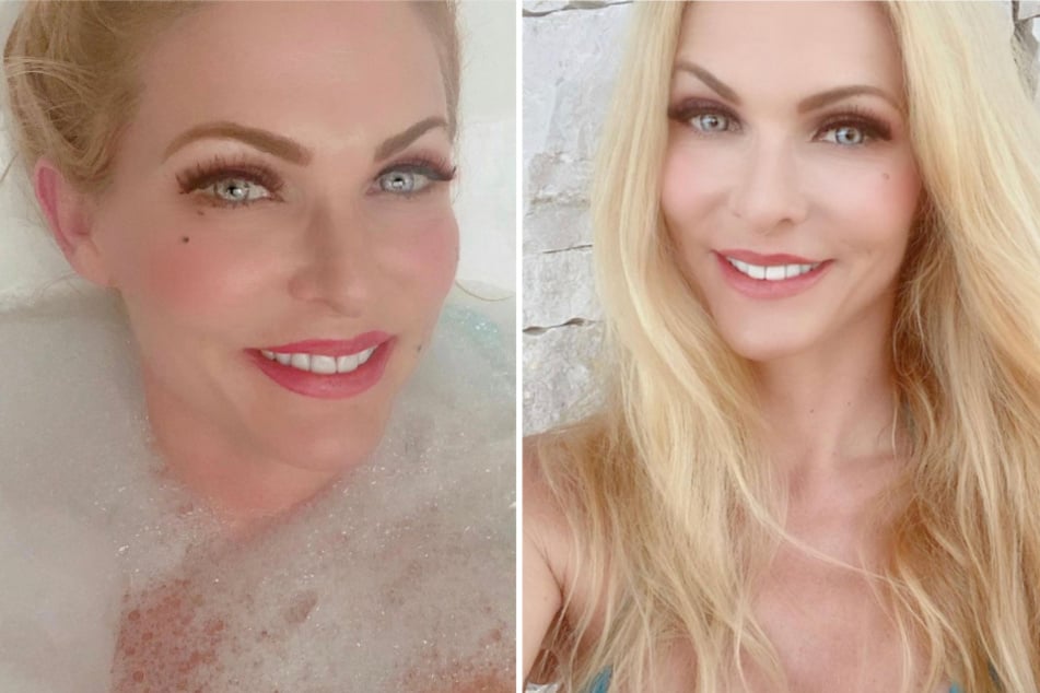 Schaumige Grüße: Sonya Kraus postet "heißes" Badewannen-Foto