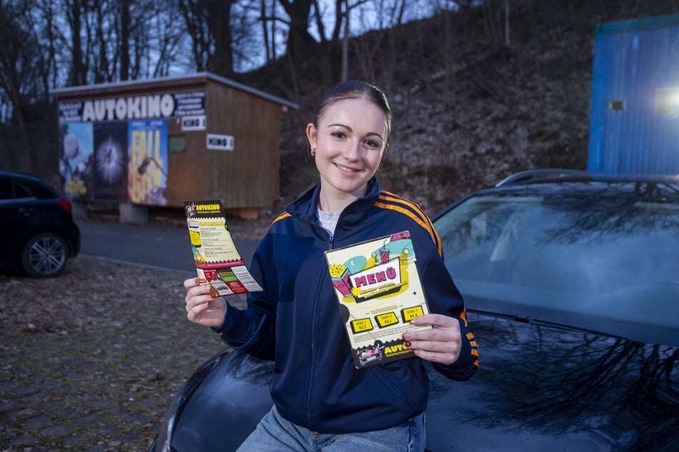 Celine (15) war am Ostersonntag zum ersten Mal mit ihrer Mutter im Autokino.