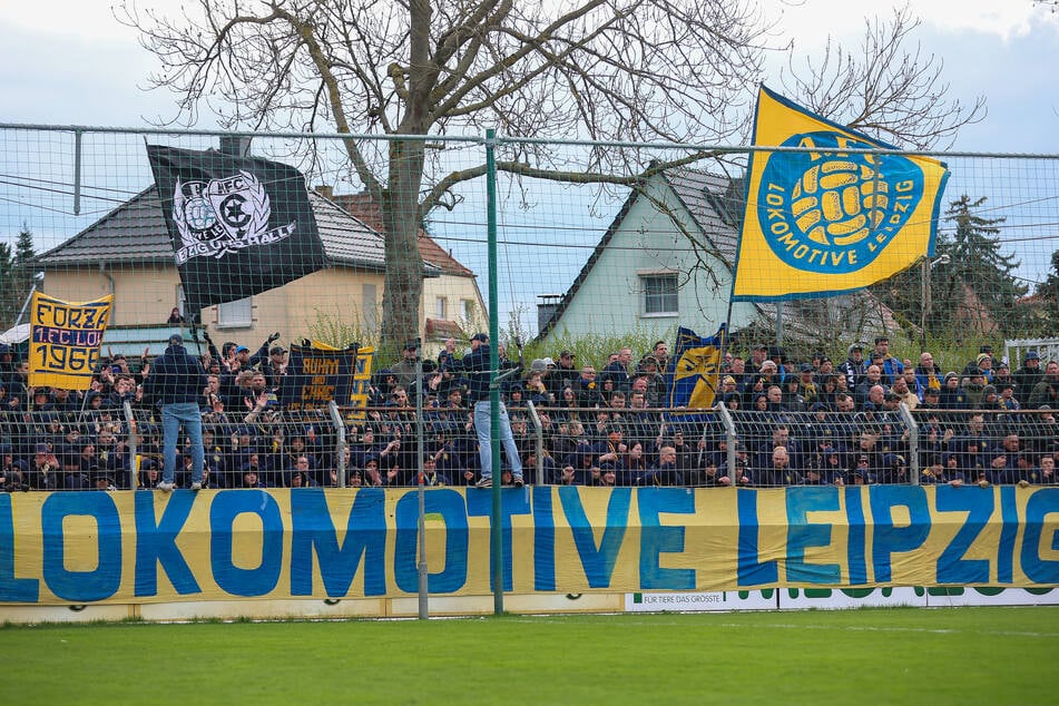 Auch auswärts kann Lok Leipzig auf den Support seiner Fans zählen. 