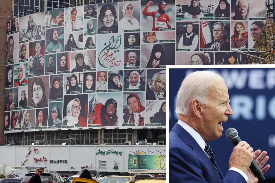 President Joe Biden delivered remarks in Irvine, California on Friday heralding the bravery of Iranian women during their mass protests against the government in Iran.