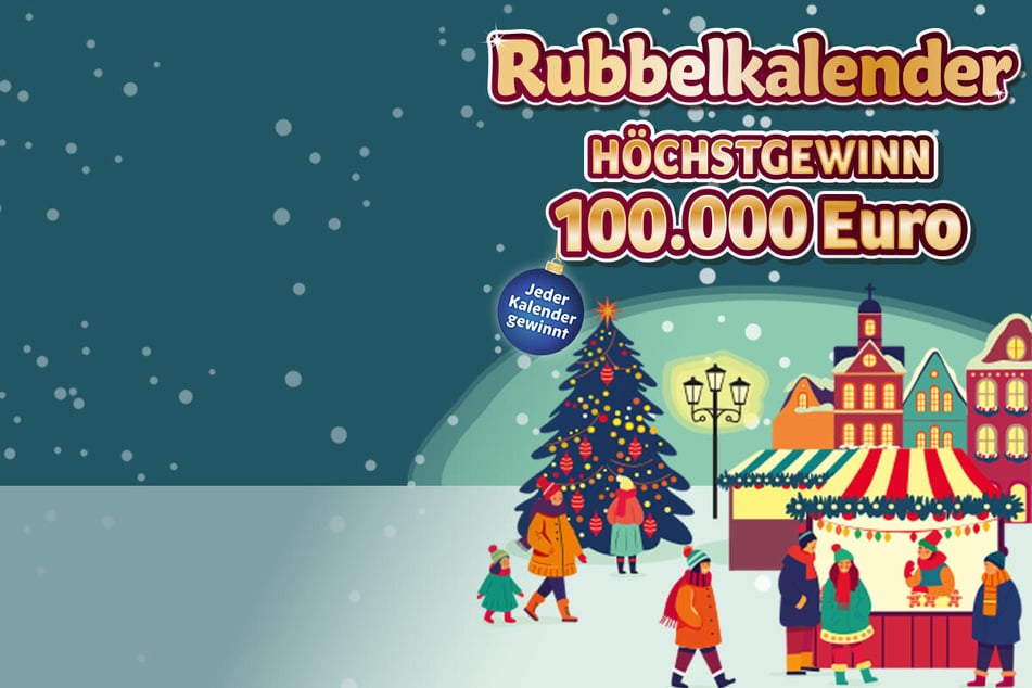 Rubbelkalender von Sachsenlotto: Jeder Kalender gewinnt