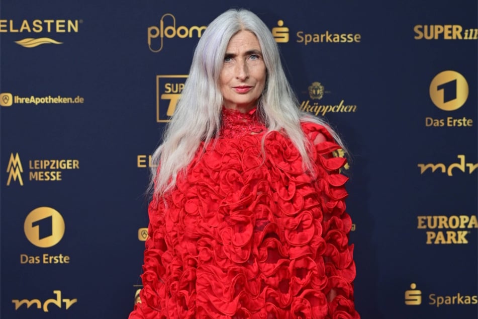 Anja Kossiwakis (56) bei der 31. Verleihung der Goldenen Henne 2025 in Halle (Saale). (Archiv)