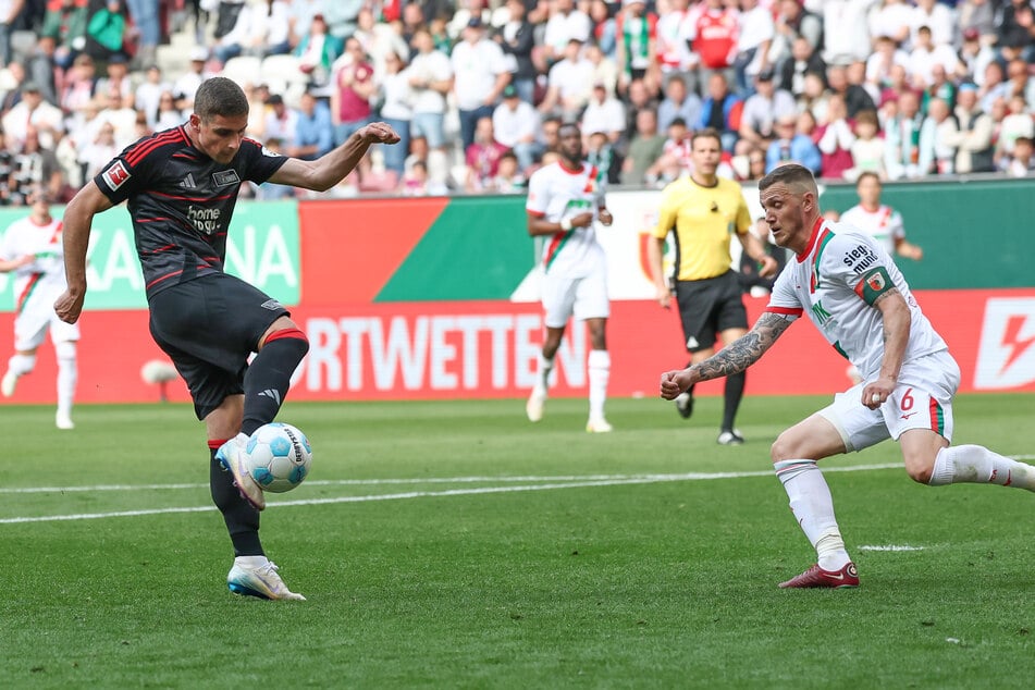 Mit seinem Doppelpack bescherte Andrej Ilic (25, l.) Union Berlin einen Auswärtssieg zum Abschluss.