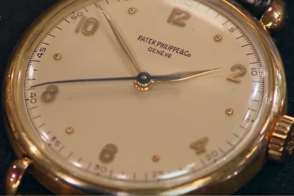 Das "Calatrava 1509"-Modell von Patek Philippe soll laut Expertise von Heide Rezepa-Zabel (59) bis zu 9000 Euro wert sein.