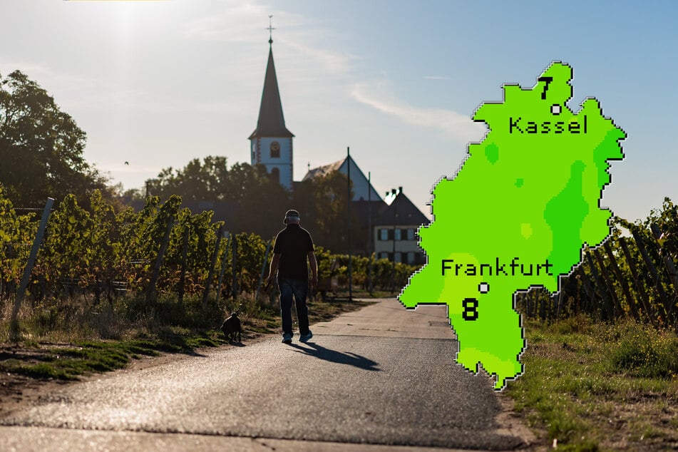 Laut "Wetteronline.de" (Grafik) fallen die Tiefstwerte in der Nacht zum Dienstag auf 7 bis 8 Grad. Der Deutsche Wetterdienst rechnet örtlich sogar mit gerade einmal 3 Grad.