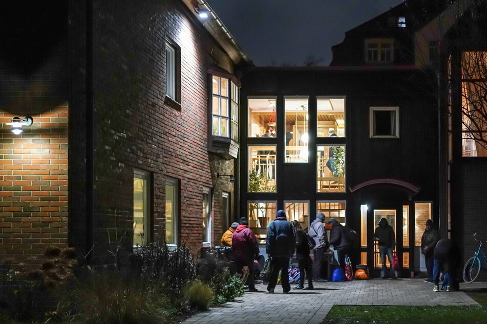 Eines der Dresdner "Nachtcafés" in der Evangelisch-Lutherischen Zionskirche.