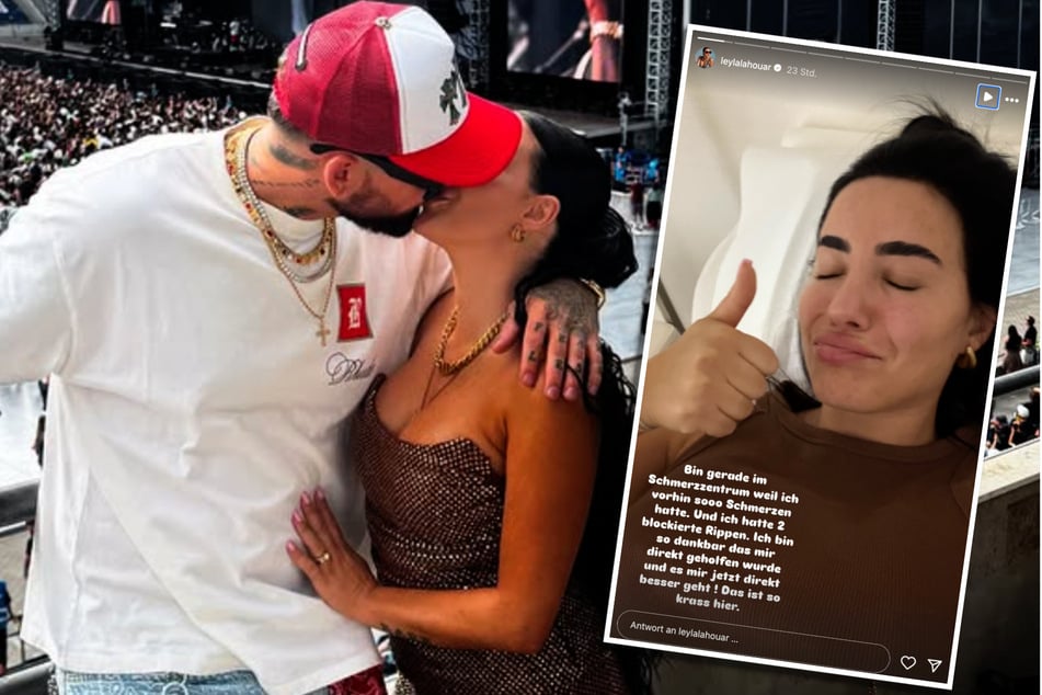 Leyla Lahouar (29) musste kurz vor der Hochzeit mit Mike Heiter (33) in ein Schmerzzentrum. Dann gab sie aber Entwarnung.