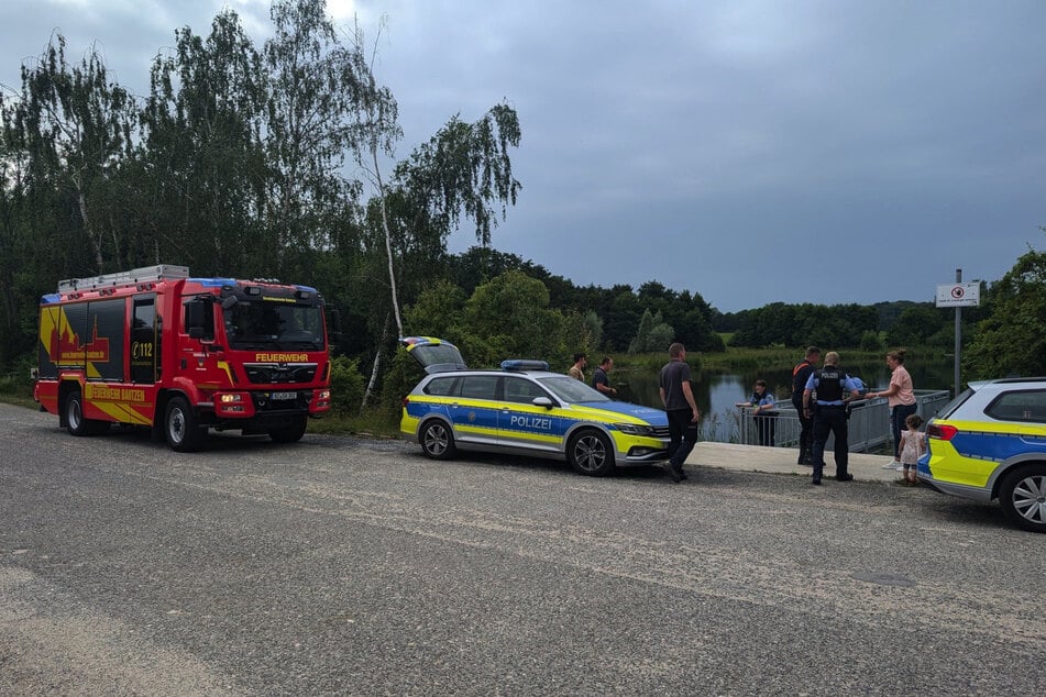 Ein tierischer Einsatz für Polizei und Feuerwehr in Bautzen.