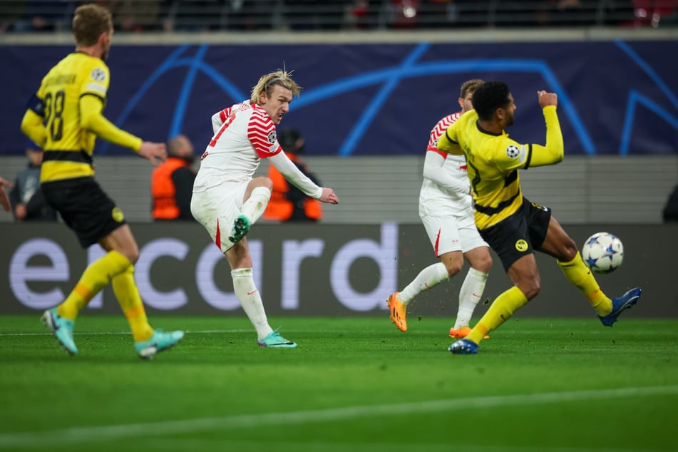 Emil Forsberg entschied durch seinen Treffer zum 2:1 die Partie. Ob es sein letztes Tor im Trikot der Roten Bullen war?