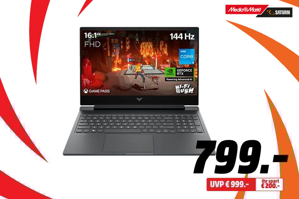HP-Gaming-Notebook für 799 statt 999 Euro.