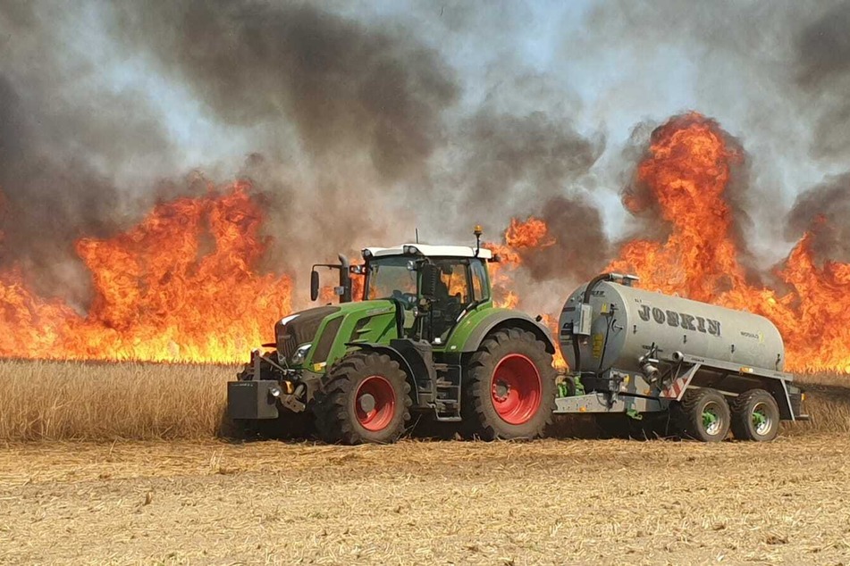 Der Feuerwehr gelang es, Schlimmeres zu verhindern.