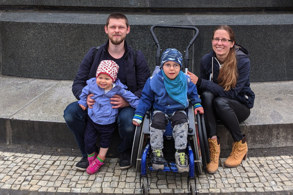 Junge Familie aus Sachsen kämpft gegen Schock-Diagnose