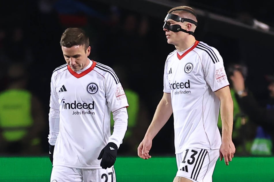 Aus und vorbei! Der Traum vom Weiterkommen in der Champions League ist für Eintracht Frankfurt endgültig ausgeträumt.