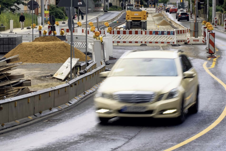 Ärger mit einer Brücke: Ausbau der Bautzner verzögert sich