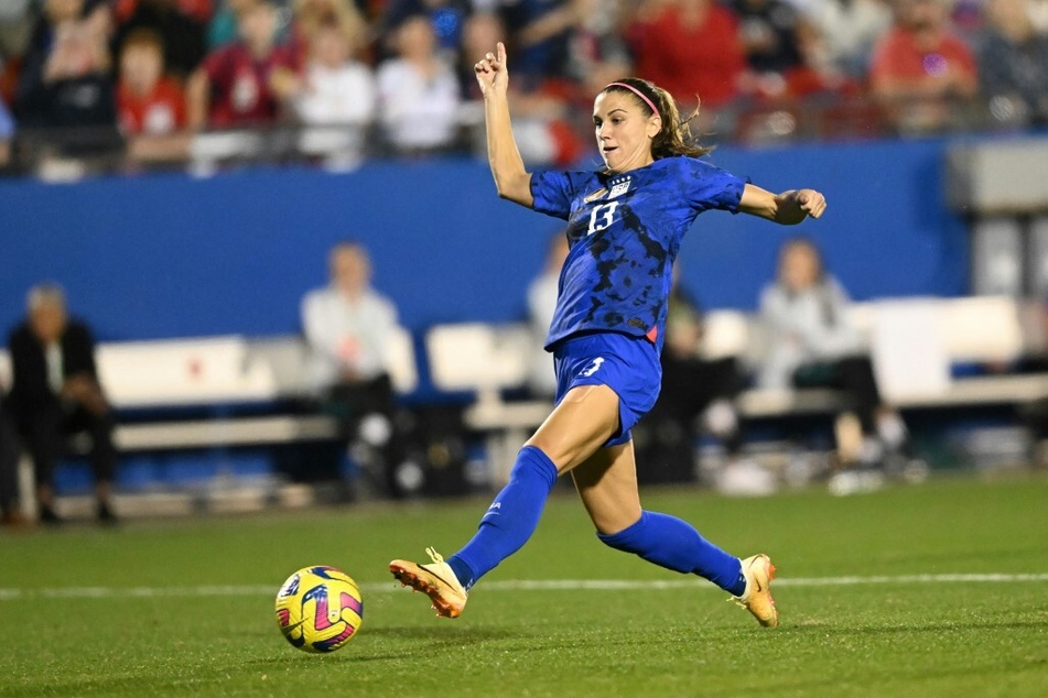 Alex Morgan is back with Team USA for the Women's Gold Cup after Mia Fishel suffered an injury during training.