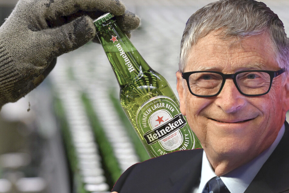 Bill Gates (67) gehören nun 3,76 Prozent des Heineken-Konzerns. (Symbolbild)
