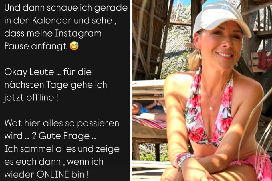 Tanja Szewczenko (47) nimmt sich für die nächsten Tage eine Instagram-Auszeit.